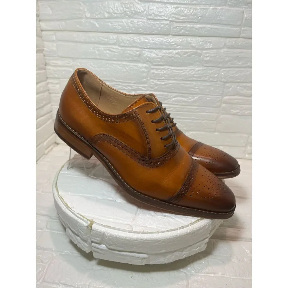 LA MILANO CAP TOE LACED UP OXFORD